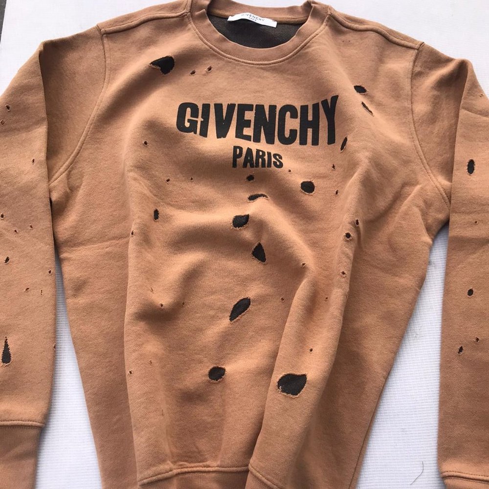 Givenchy Destroyed Men Sweatshirt